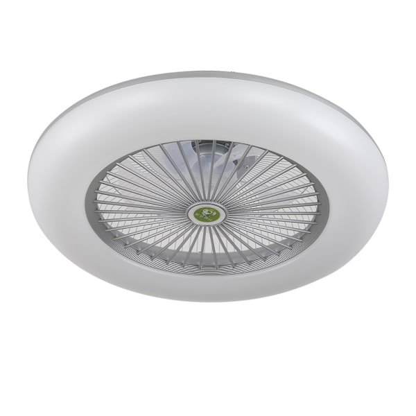Ventilador con plafon dimable plata, Novedad. Akunadecor