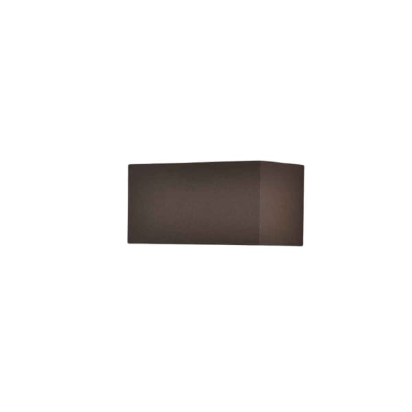 Aplique de exterior davos marron calida 20cm