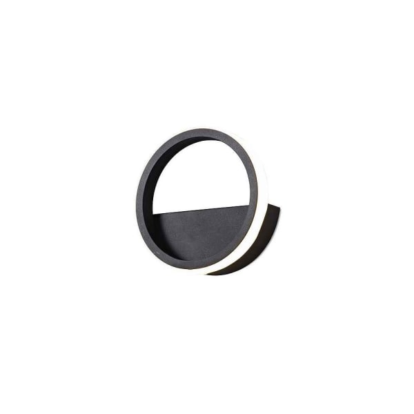 Aplique pared kitesurf negro calida 15cm