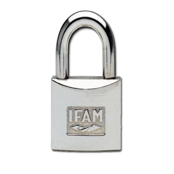 Candado de níquel ifam finstock z-20 con llaves iguales