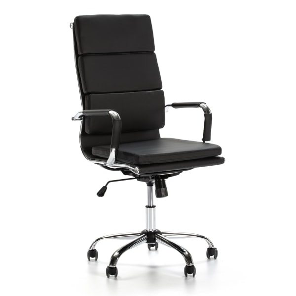 Cadeira de escritório morgan reclinável preto
