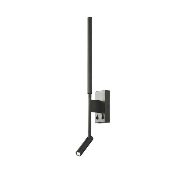 Aplique pared torch negro calida 0cm