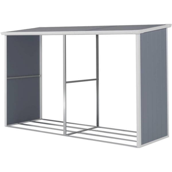 Abrigo para toras de resina "alexandre" - 3,38 m² - 302 x 112 x 190 cm - ci