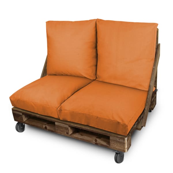 Happers cojín de suelo multiusos exterior naylim mate naranja 60x80 (1 unid