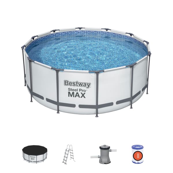 Conjunto de piscina desmontável bestway® steel pro max™ de 3,66 m x 1,