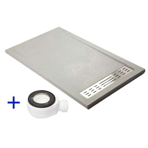 Plato de ducha PREMIUM Gris Ral 7037  70x110