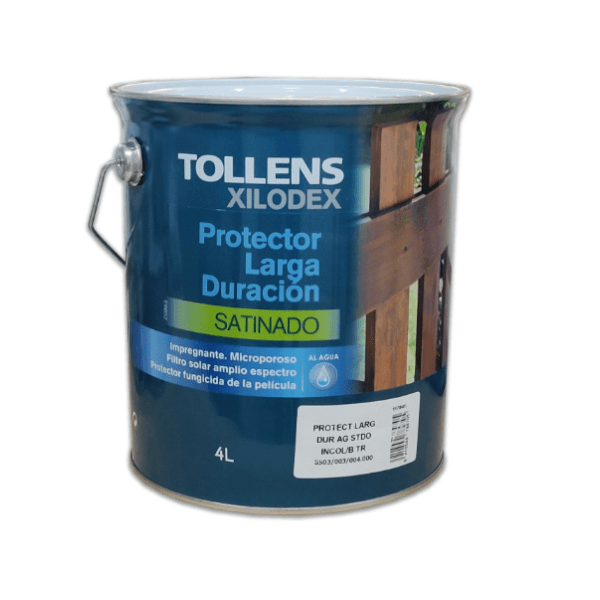 Protector larga duracion satinado al agua 4 lt (teca de java 503)