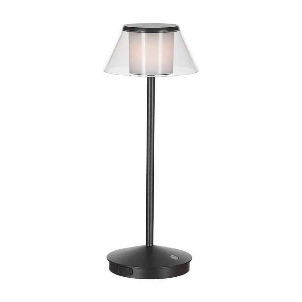 Sobremesa exterior k5 negro calida 14cm