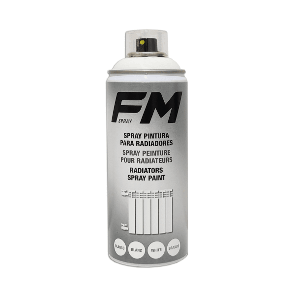 Spray pintura radiadores blanco ral 9010 fm 400 ml