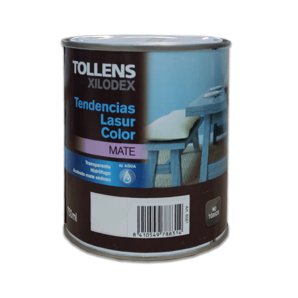 Lasur al agua tendencias 750 ml (blanco algodón 549)