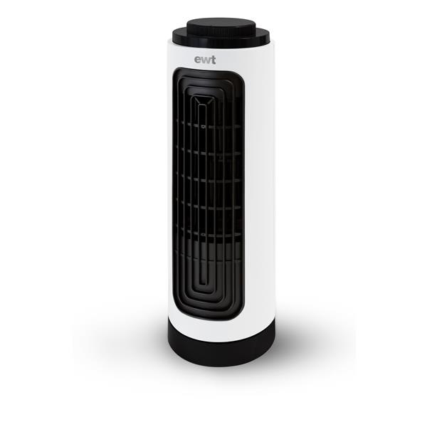 Ventilador de mesa compacto airfan blanco - acabados premium