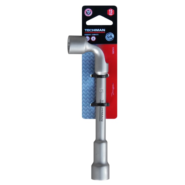 Llave de tubo industrial de 16 mm