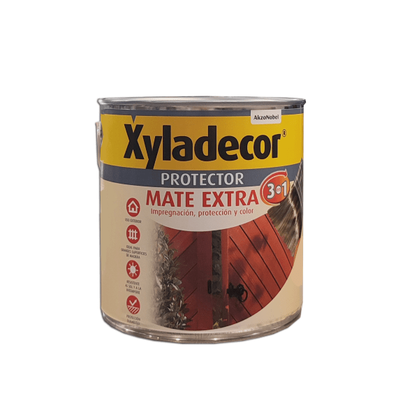 Xyladecor mate extra 3 en 1 2,5 lt (roble)