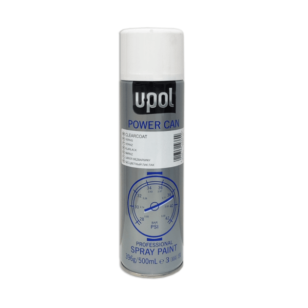Spray u-pol power can pclc barniz brillante 500 ml