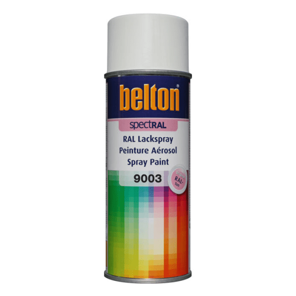 Spray belton spect ral brillante 400 ml (ral 9003 blanco señales)