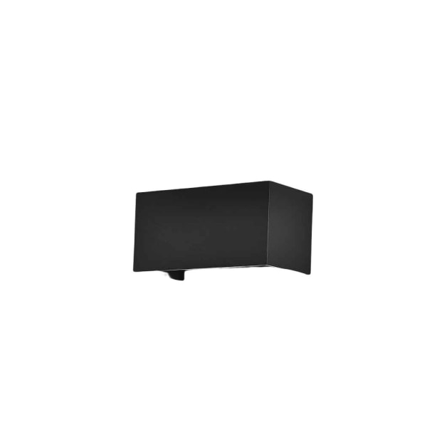 Aplique de exterior davos negro neutra 20cm