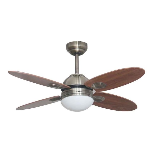 Ventilador ac bermeo cuero nogal control remoto temporizador bastilipo