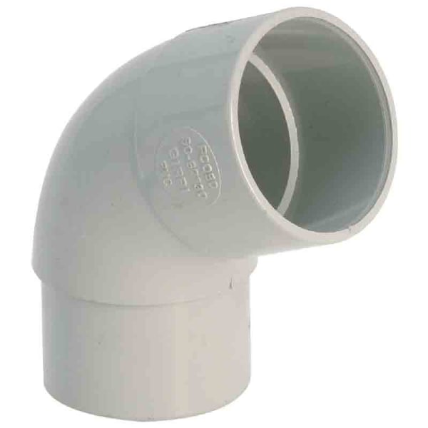 Cotovelo em PVC diâmetro 50 girpi - conexão macho/fêmea - ângulo 87°30 - ci