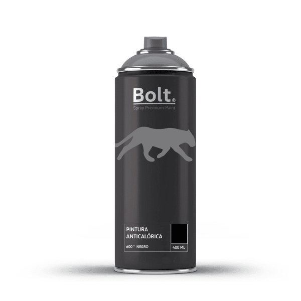 Spray bolt pintura anticalorica negro 600ºc 400 ml