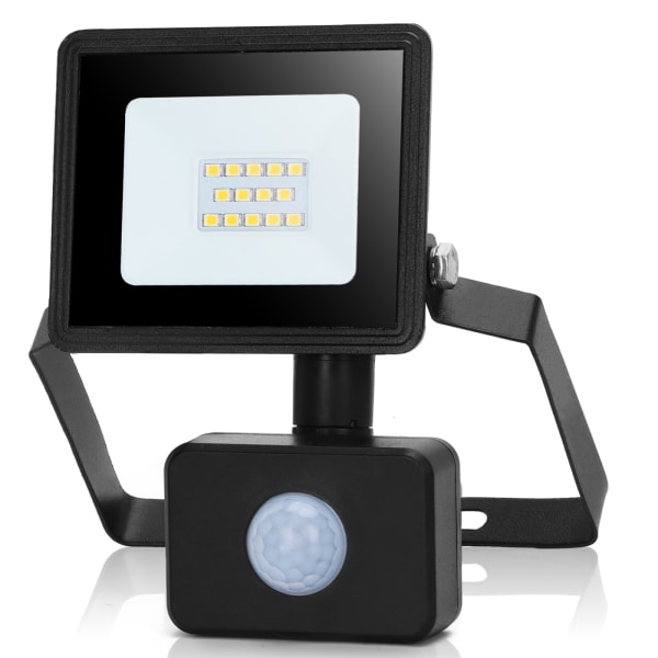 Aigostar foco LED 10w com sensor de movimento, 900lm ip65, 4000k