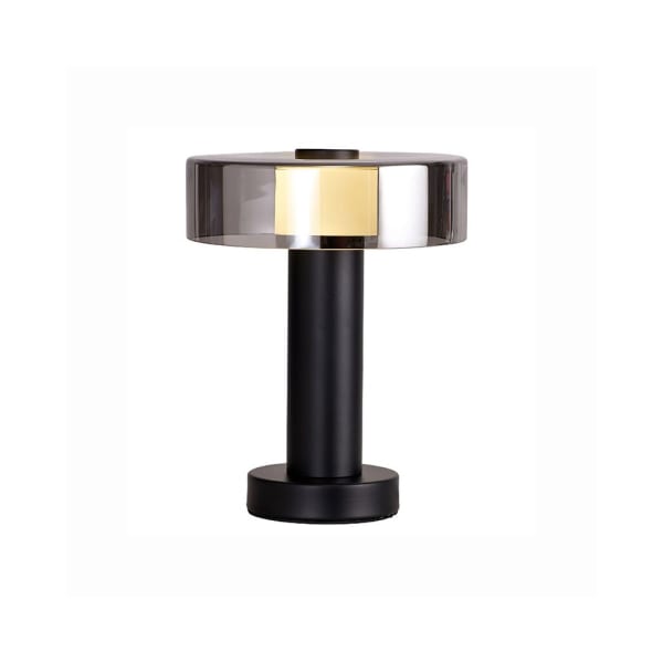 Lampara sobremesa gin negro  22cm