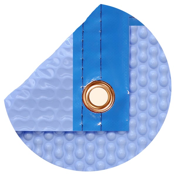 Cubierta Térmica 500 micras Geobubble CoolGuard 6,5 x 3m refuerzo en todo el contorno