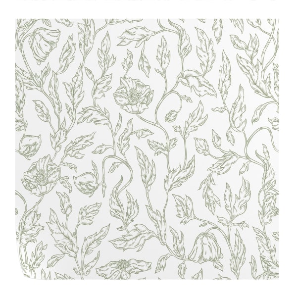 Papel de parede folhas de hera brancas e verdes