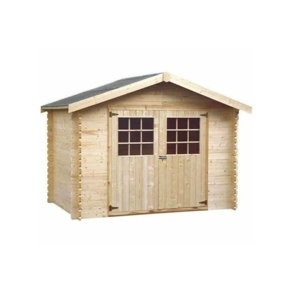 Caseta de madera - Flodova. 28 mm. 300x200 cm. 5,9 m²