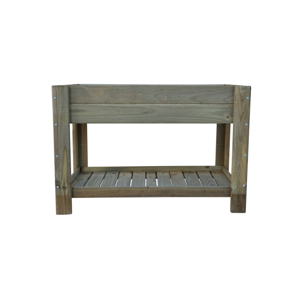 Mesa de cultivo de madera 119x65x80cm 115l toscares autoclave-madelea