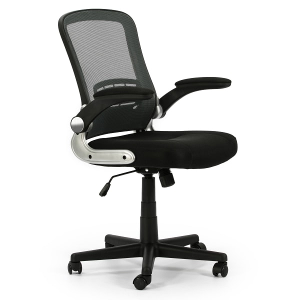 Cadeira de escritório elevatória e reclinável cosmos, preto