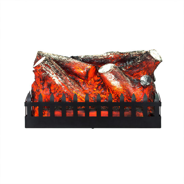 Uso do interior da chaminé decorativa com fogo de madeira portátil kek