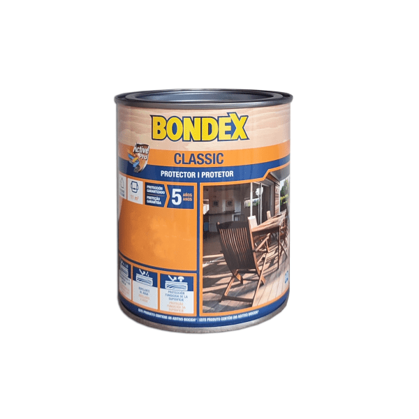 Bondex protector classic satinado 750 ml (caoba oscuro 902)