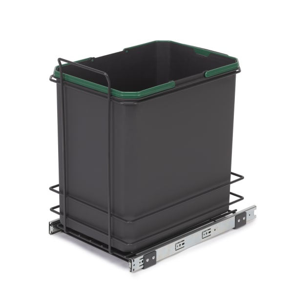 Emuca contenedor de reciclaje recycle de 35 l para cocina,extracción manual