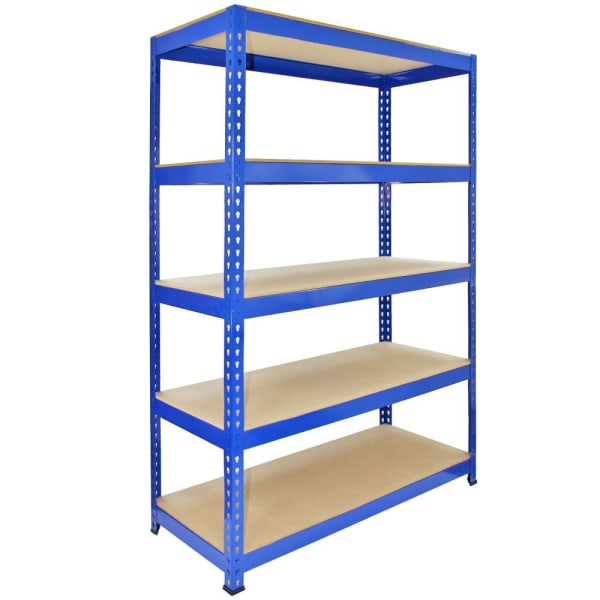 Estante de garagem que-rax azul 120 cm largura