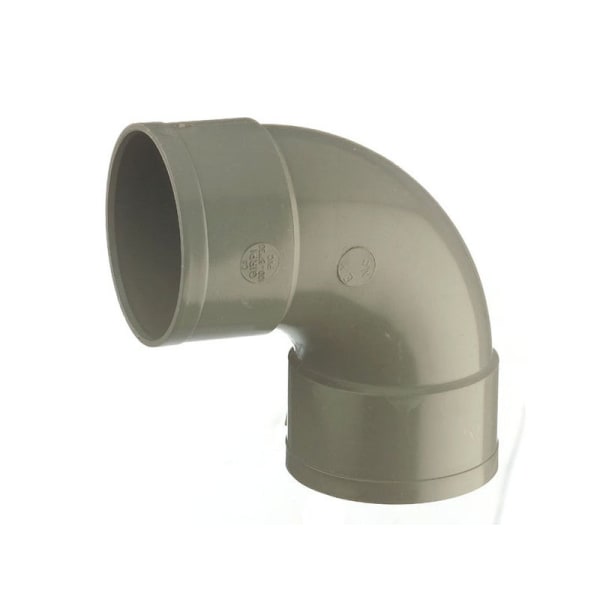 Codo 87,3° en pvc para encolar, hembra / hembra, d.32