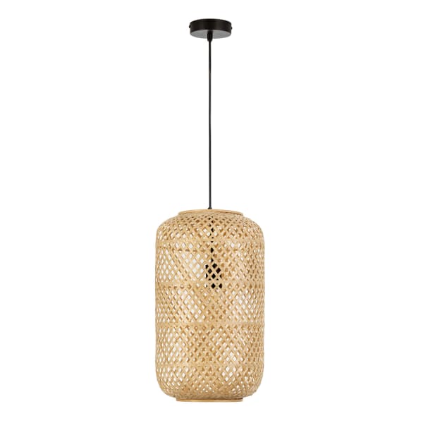 Lámpara de techo Mayu de Bambú, diametro 30 cm