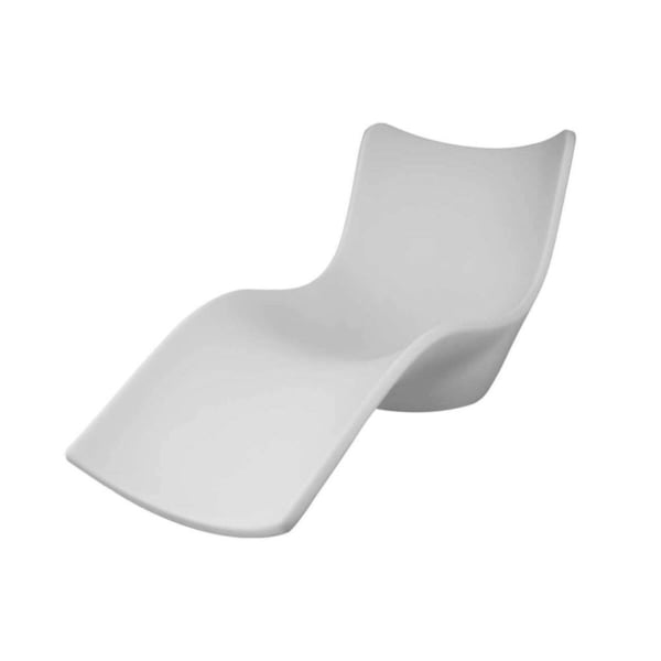Sined chaise longue cassiopea white pool chaise longue
