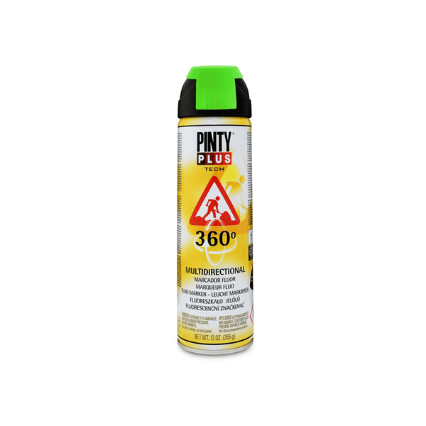 Spray marcador fluor 360º verde 500 ml