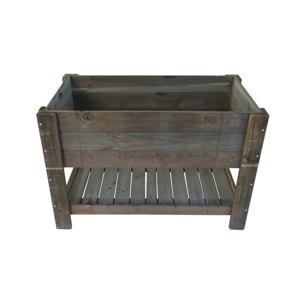 Mesa de cultivo de madera 118x65x80cm 180l sotillo autoclave-madelea
