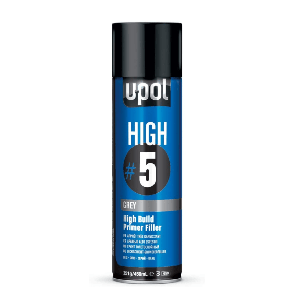 Spray aparejo alto espesor high 5 450 ml (gris)