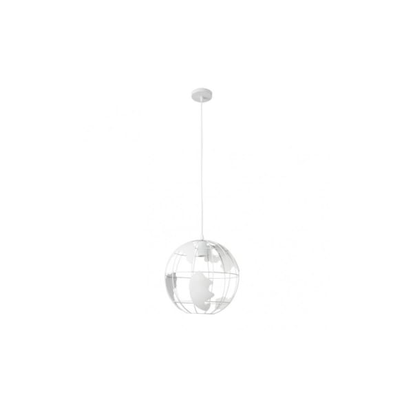 Fab 152193001 | pingente orbe 1xE27 branco regx30x30 cm