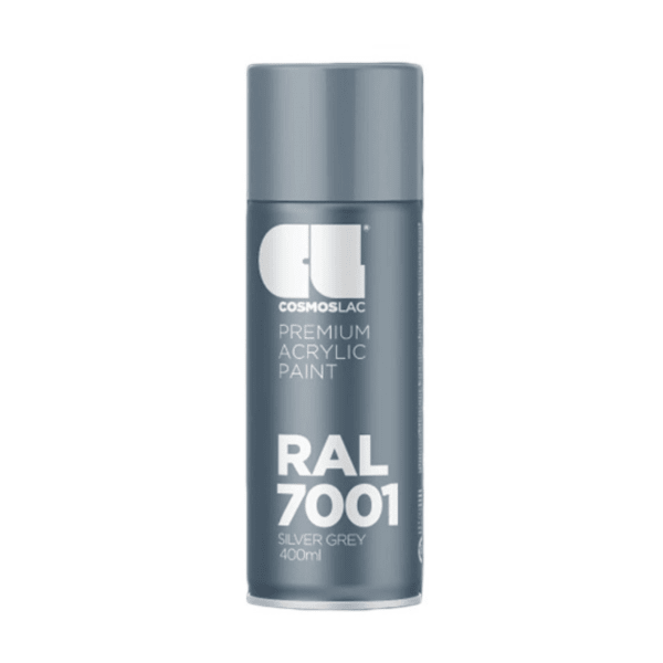 Spray premium acrylic brillante ral  400 ml (ral 7001 silver grey)
