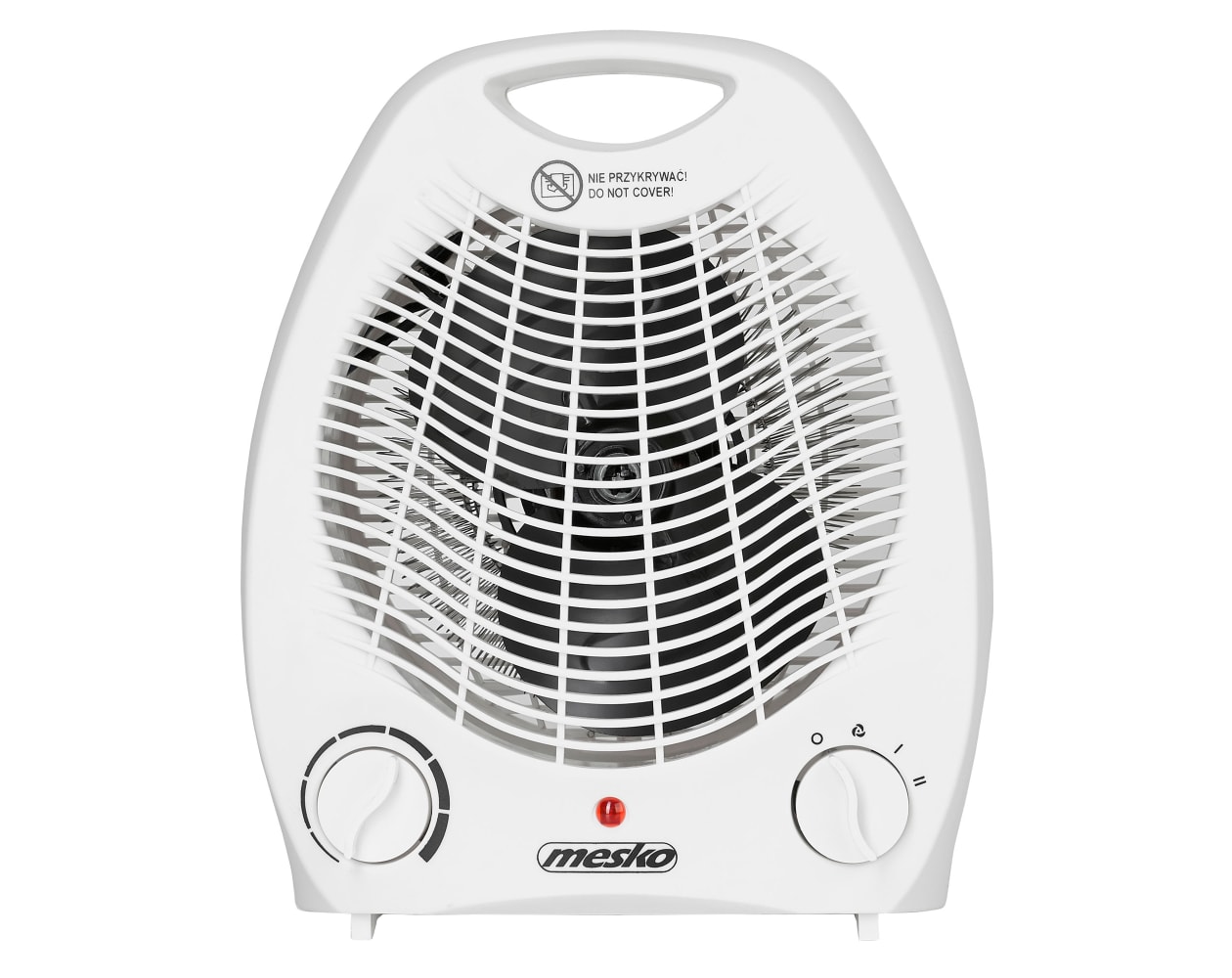 Calefactor Ventilador Aire Caliente / Frío, Termov Blanco 2000W Mesko  MS7719