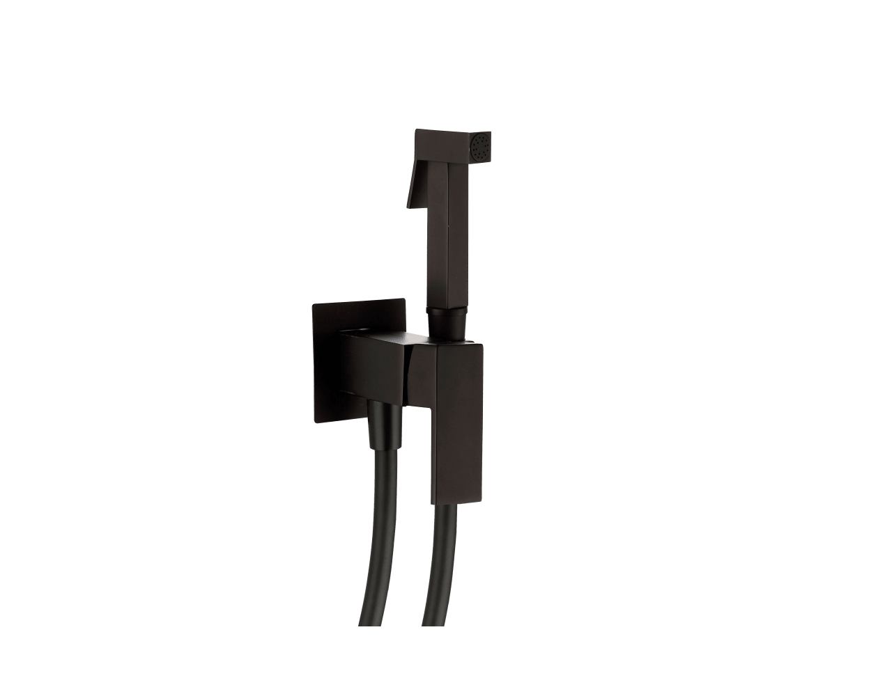 Grifo de bidet empotrado cuadrado negro mate Serie tajo – VALAZ –  Fabricación y comercialización de grifería