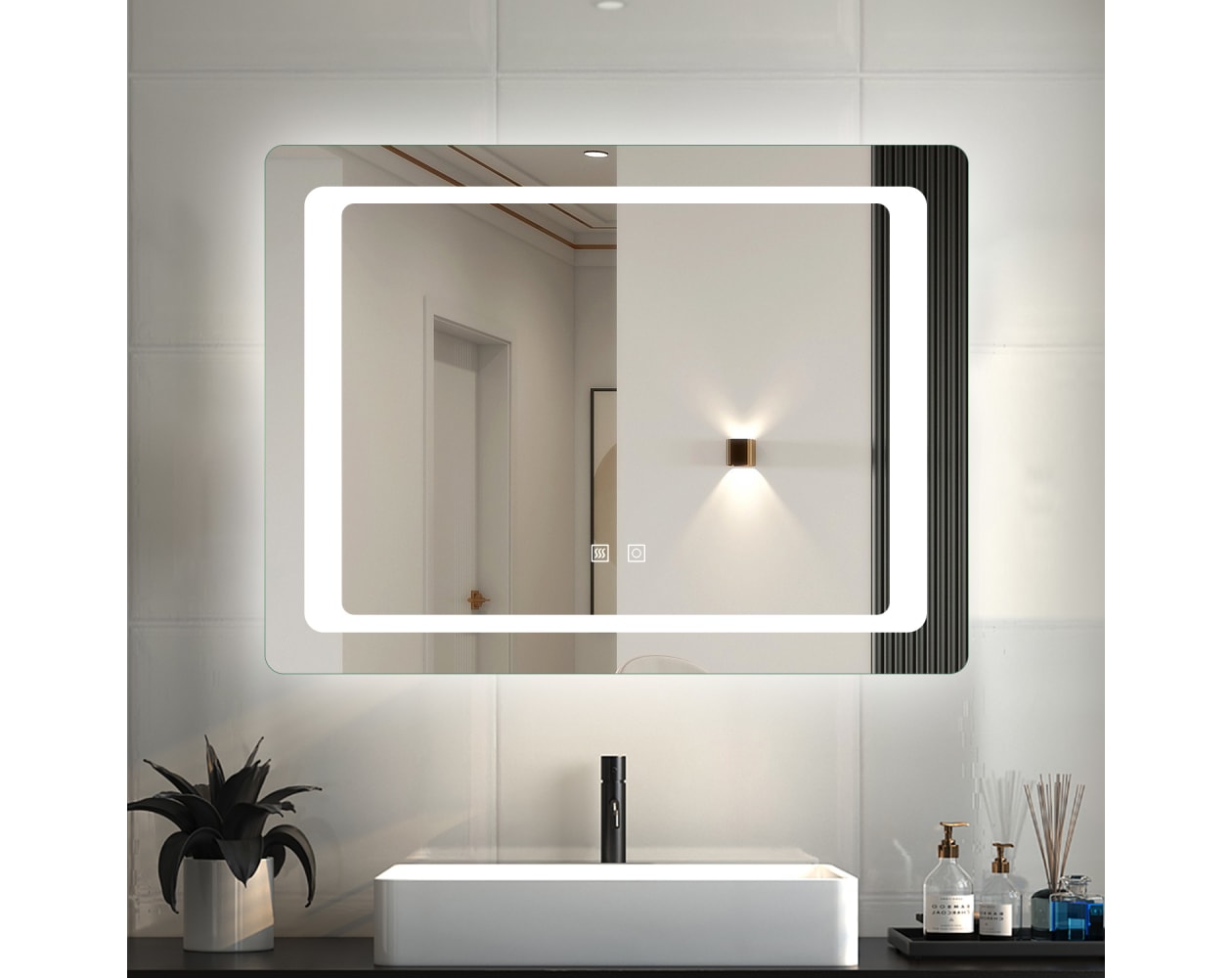 Decoração de casas de banho: a iluminação como toque de elegância