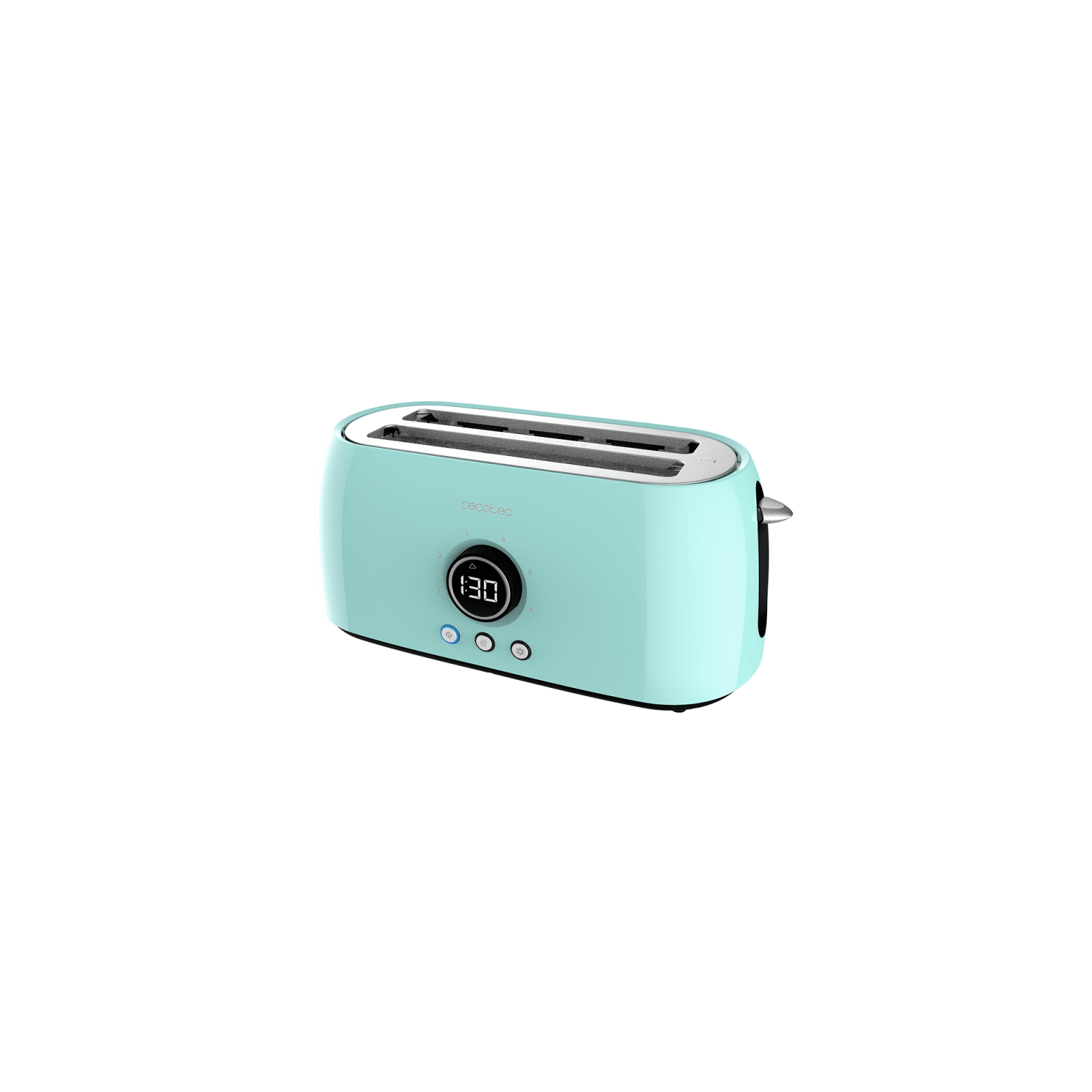 Tostadora Digital Cecotec ClassicToast 15000 Blue Extra Double - Tostadoras  - Para la Cocina - Pequeño Electrodoméstico 