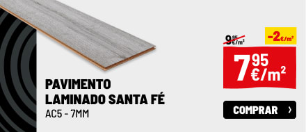 Pavimento Laminado Flutuante Santa Fé Ac5 138,3X19,3 Cm