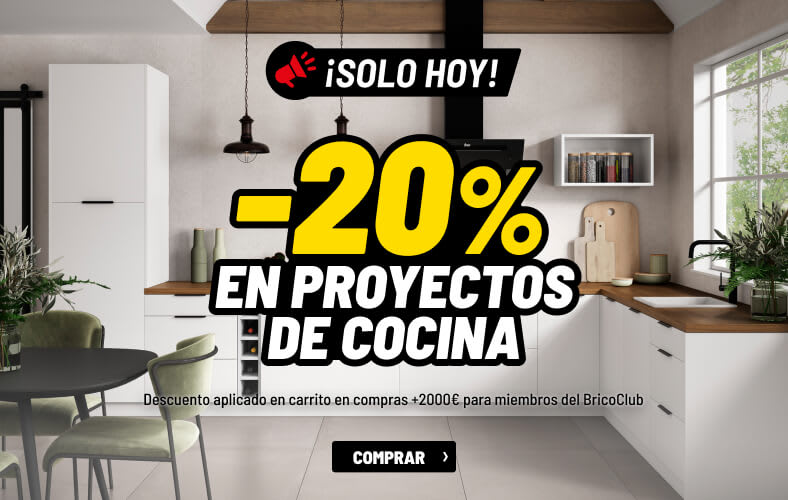 -20% en proyectos de cocina