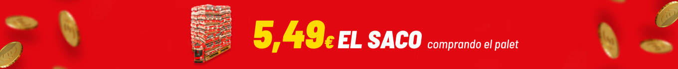 N4 - Combustibles - Sacos de pellet 5,49 euros el saco