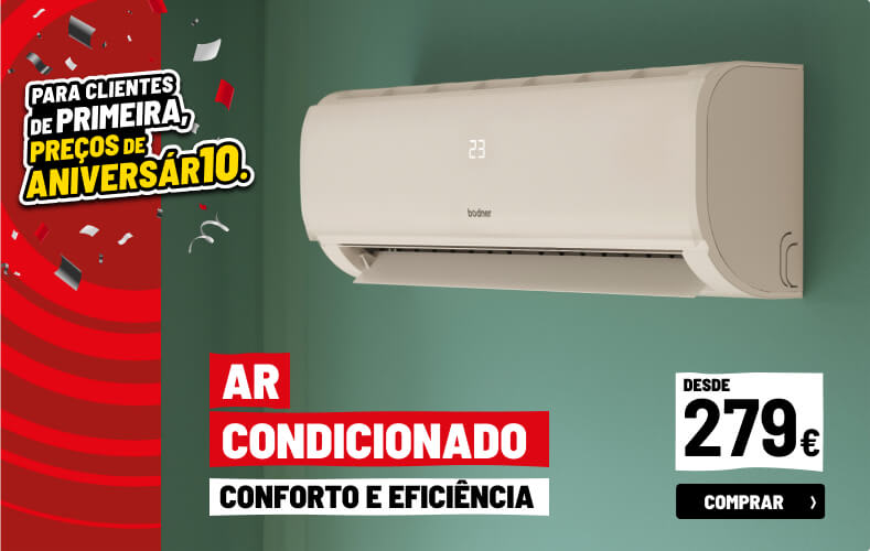 Ar-condicionado que proporciona conforto e eficiência.